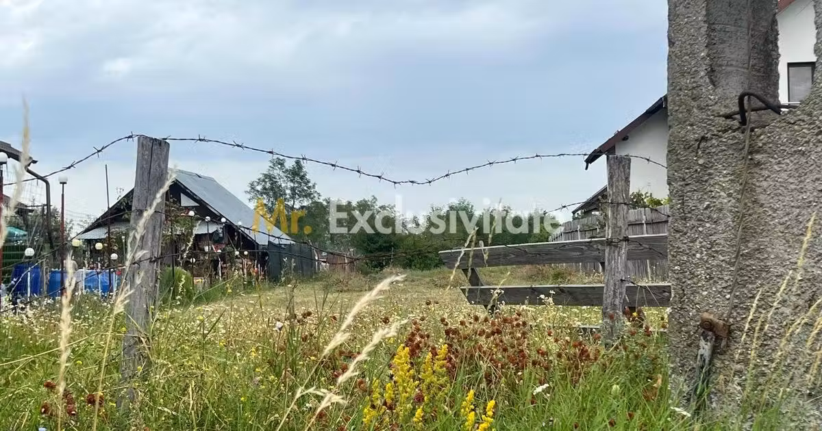 Teren Construcții intravilan de vânzare de 1575 mp, în Băbana