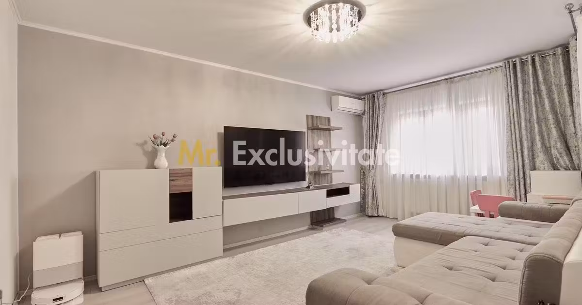 Apartament de vânzare cu 3 camere, mobilat în zona Găvana 3, Pitești