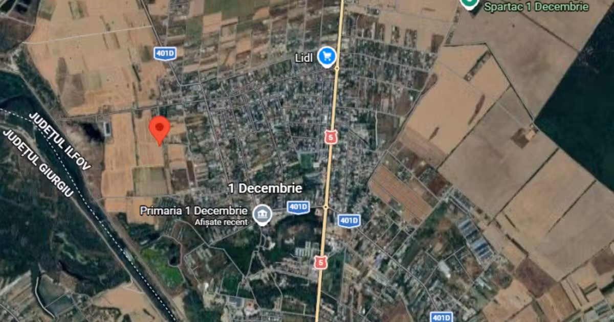 Teren Construcții intravilan de vânzare de 4000 mp, în 1 Decembrie