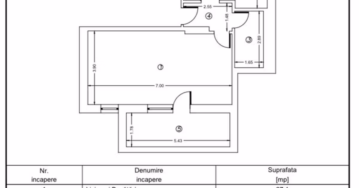 Apartament de vânzare cu 2 camere în zona Bucureștii Noi, Sector 1
