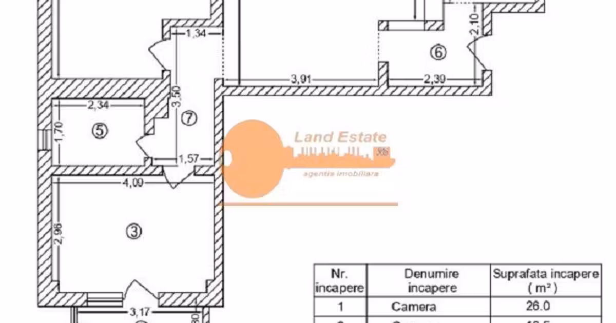 Apartament de vânzare cu 3 camere, mobilat în zona Nerva Traian, Sector 3