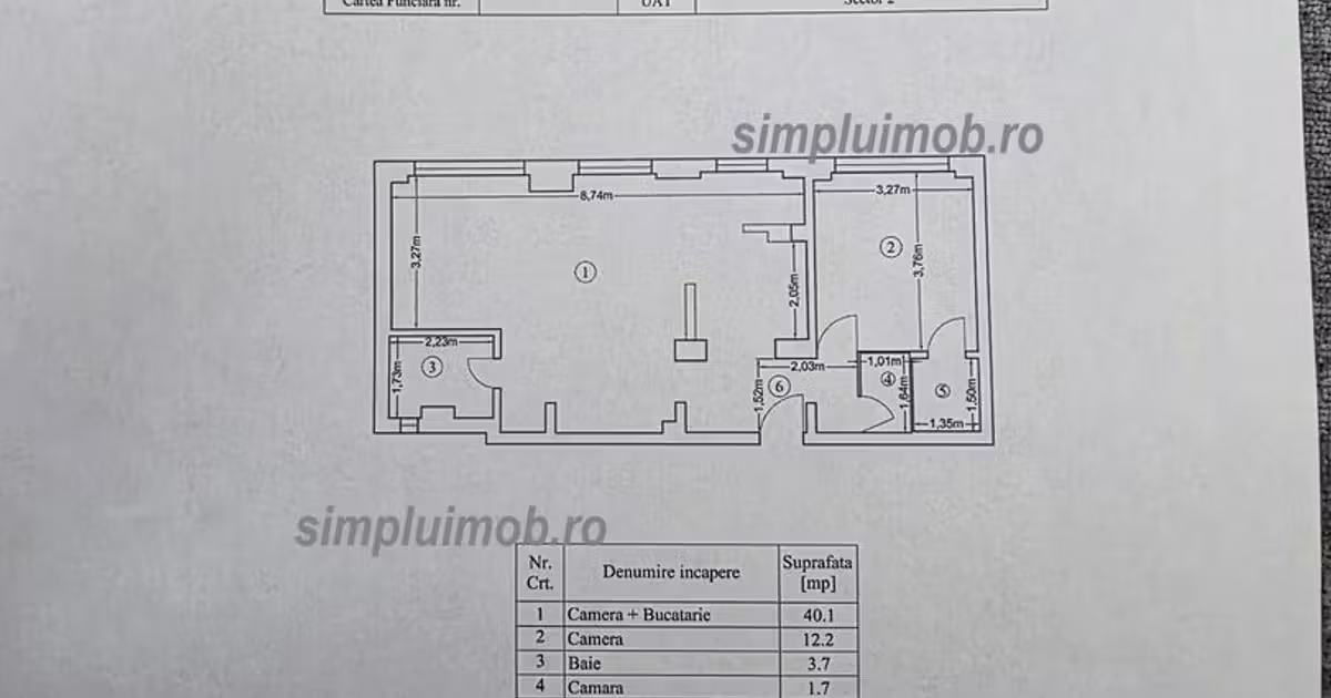 Apartament de vânzare cu 3 camere, mobilat în zona Pantelimon, Sector 2