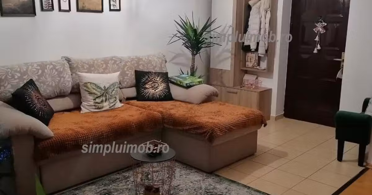 Apartament de vânzare cu 2 camere, mobilat în Popești-Leordeni