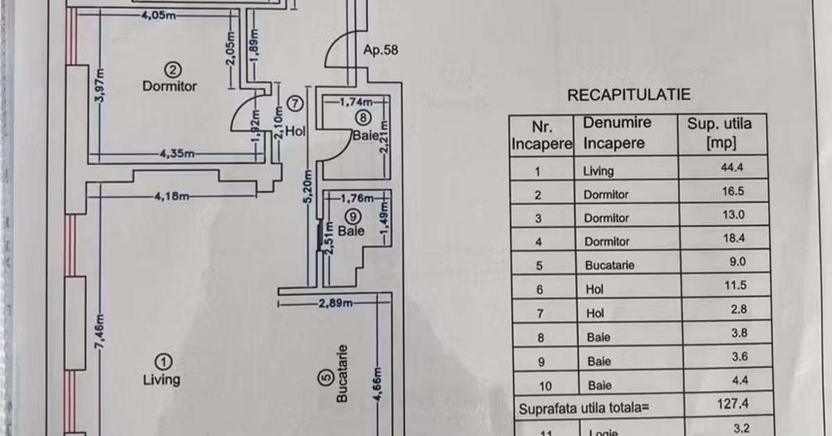 Apartament de vânzare cu 4 camere în zona Pipera, Sector 1