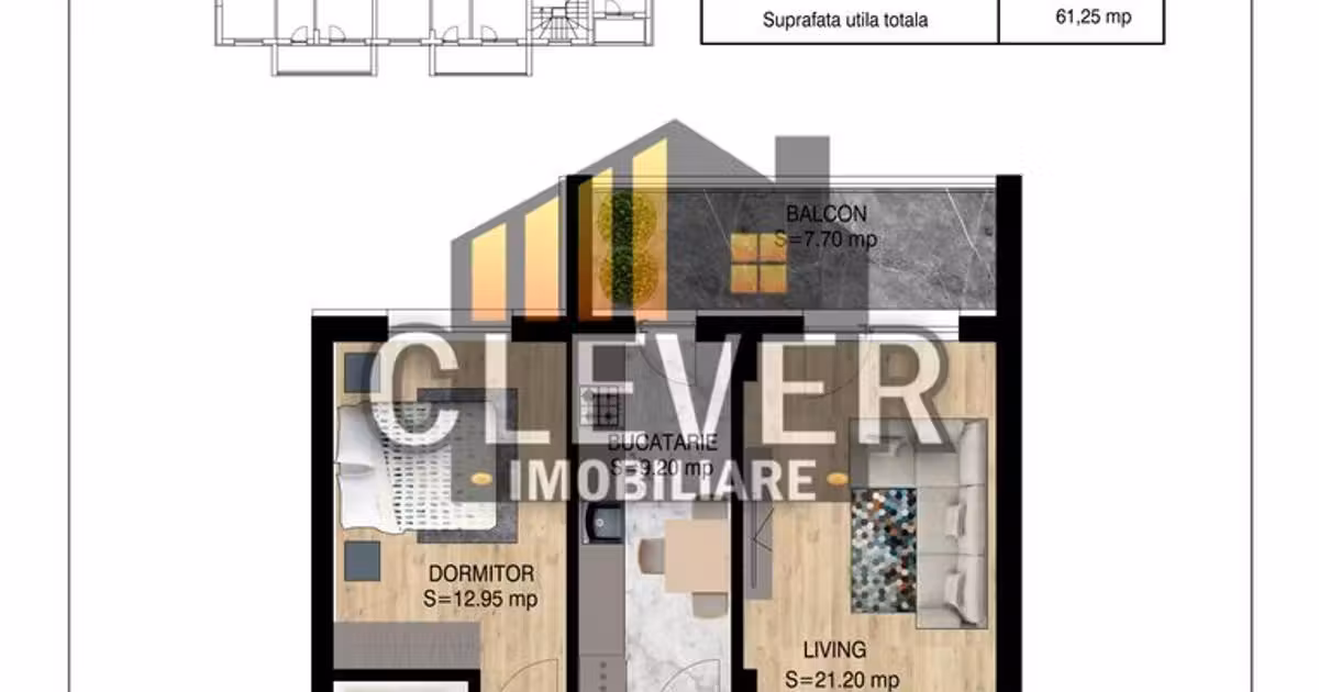 Apartament de vânzare cu 2 camere în zona Theodor Pallady, Sector 3