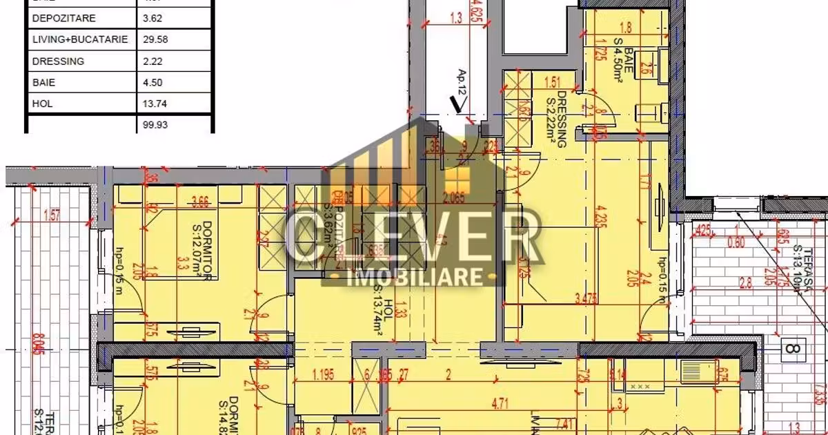 Apartament de vânzare cu 4 camere în zona Theodor Pallady, Sector 3