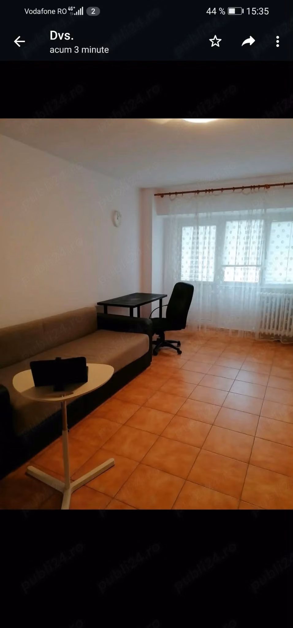 Direct proprietar- închiriez garsonieră 1Mai-colt cu Turda, 46 mp,etaj 5 8.Pret 390 euro, negoc
