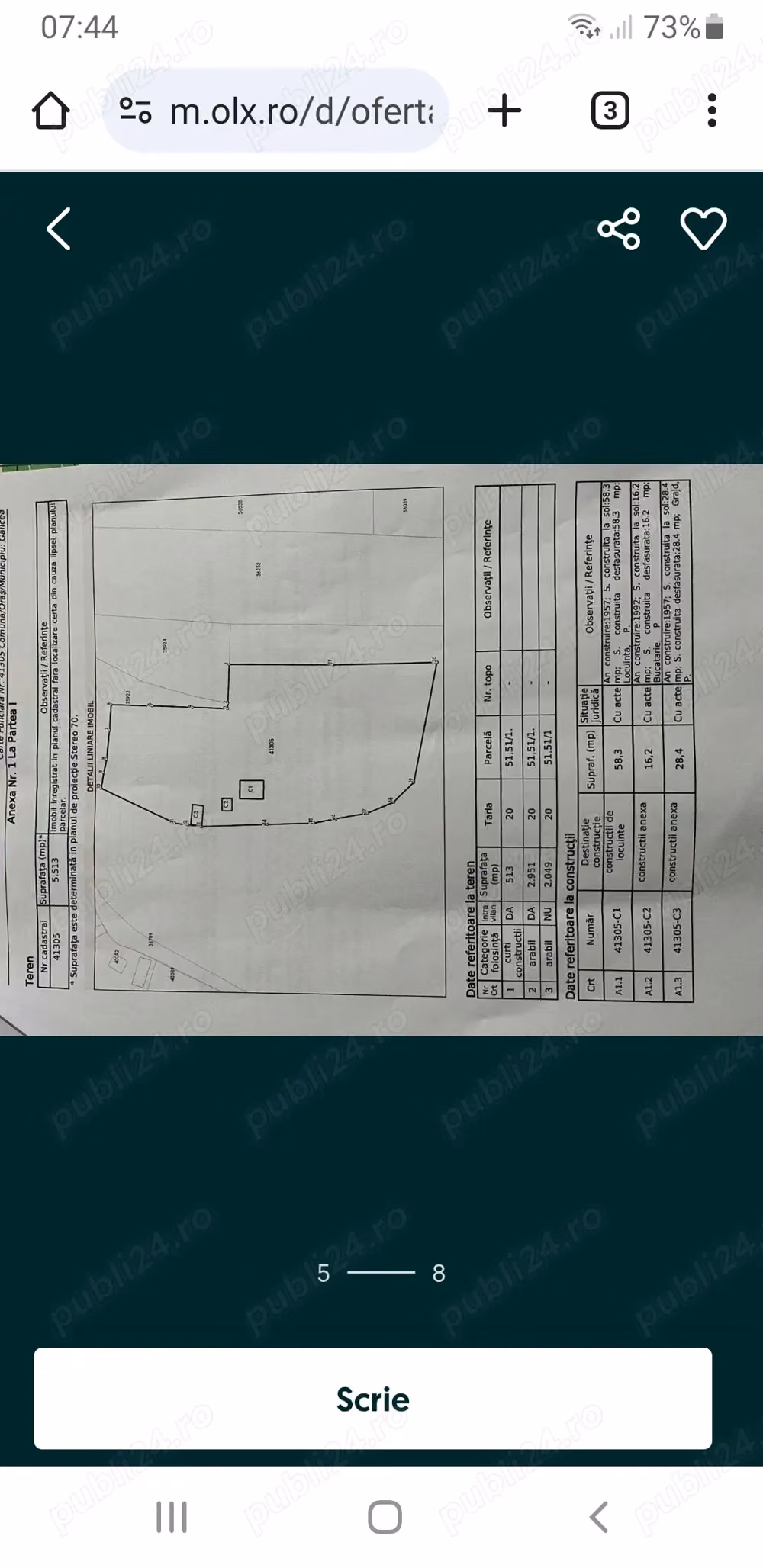 PROPRIETATE  pentru investitie