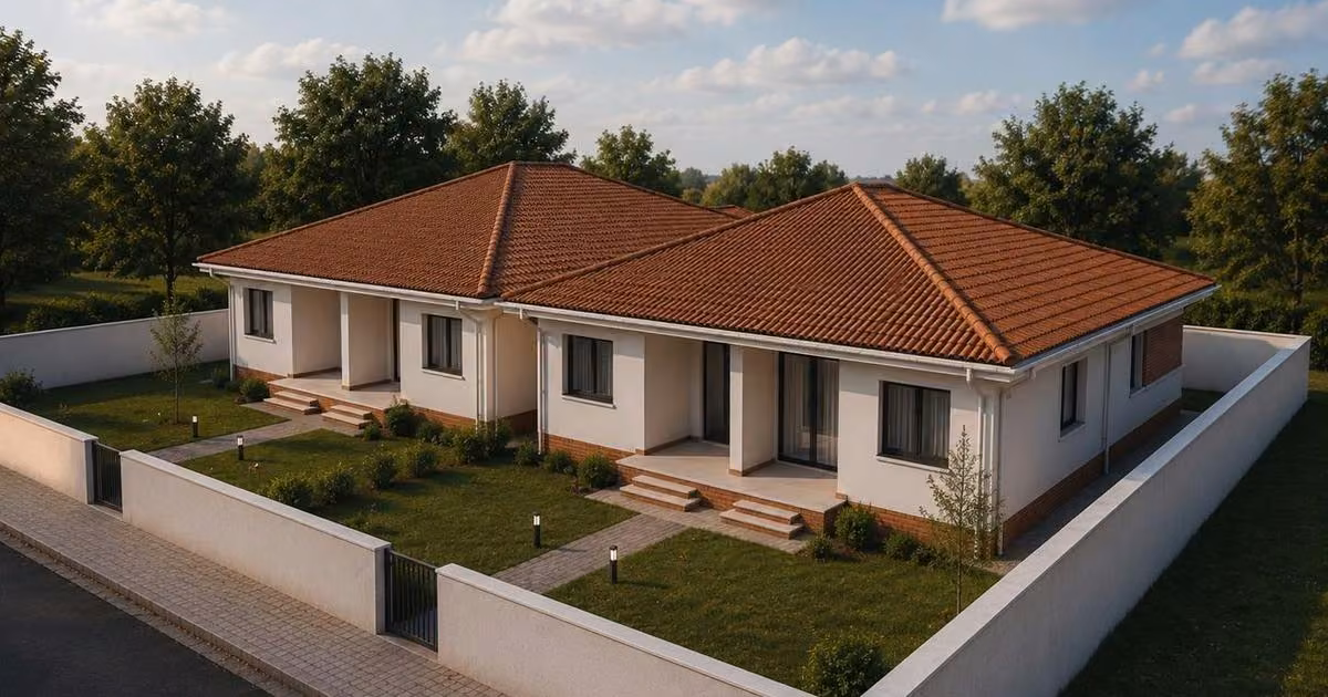 Duplex de vânzare cu 4 camere în Moșnița Nouă
