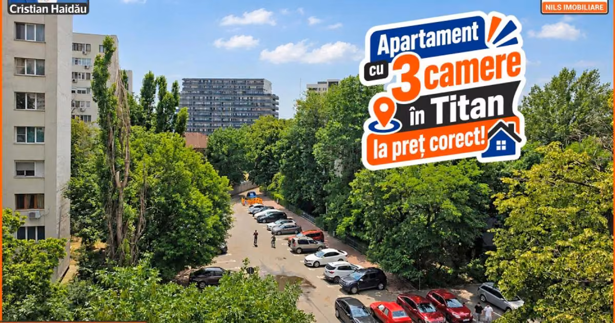 Apartament de vânzare cu 3 camere, mobilat în zona Titan, Sector 3