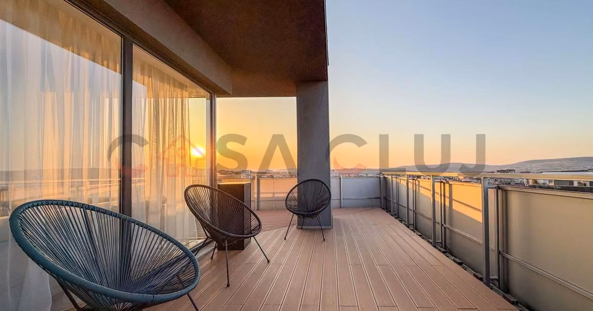 Apartament de vânzare cu 4 camere, mobilat în zona Bună Ziua, Cluj-Napoca