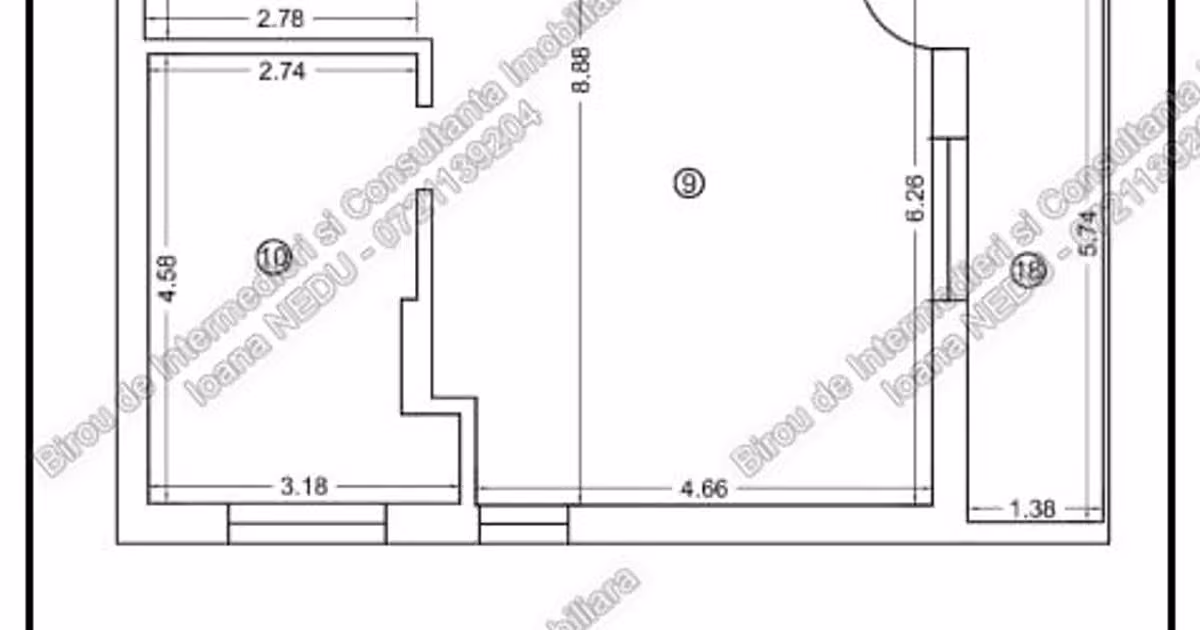 Apartament de vânzare cu 3 camere în zona Tomis Plus, Constanța
