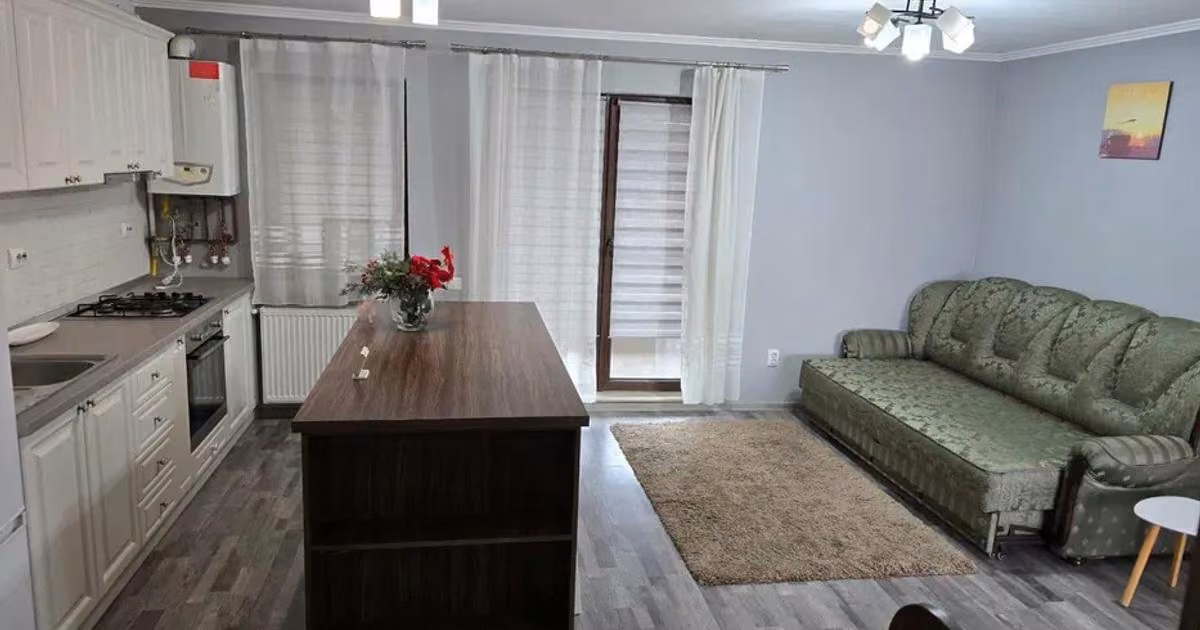 Apartament de vânzare cu 2 camere, mobilat în Florești