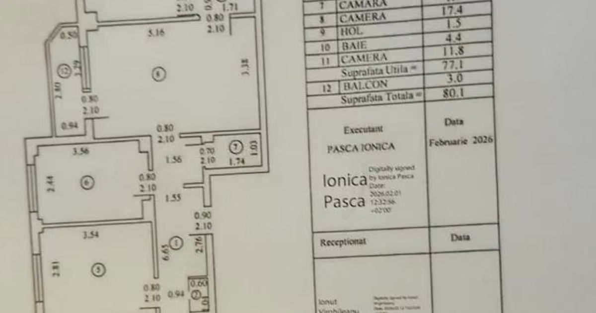 Apartament de vânzare cu 4 camere în zona Moșilor, Sector 2