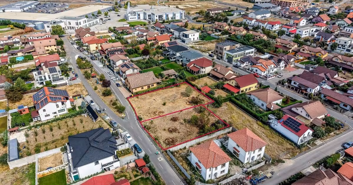 Teren Construcții intravilan de vânzare de 618 mp, în Vladimirescu
