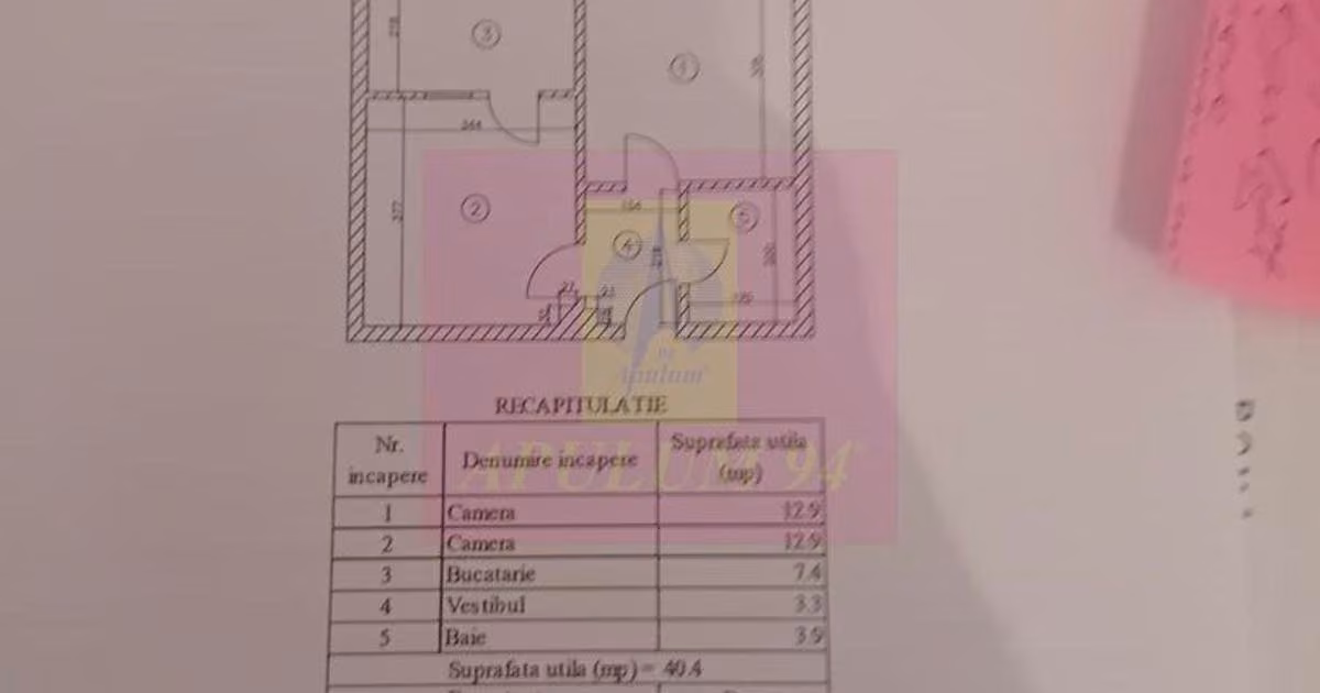 Apartament de vânzare cu 2 camere în zona Apusului, Sector 6