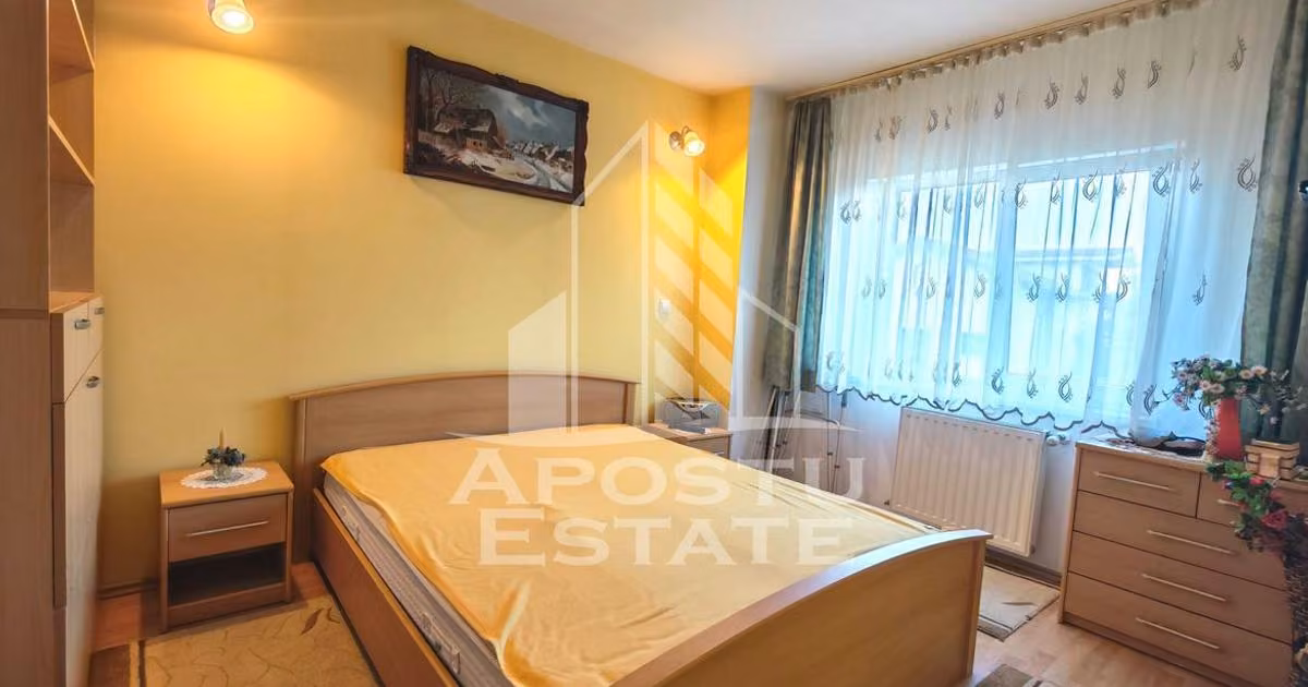 Apartament de vânzare cu 2 camere, mobilat în zona Aradului, Timișoara