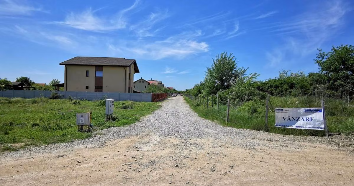 Teren Construcții intravilan de vânzare de 603 mp, în Mogoșoaia