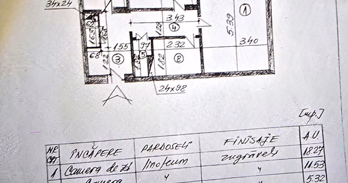 Apartament de vânzare cu 2 camere în zona Giurgiului, Sector 4