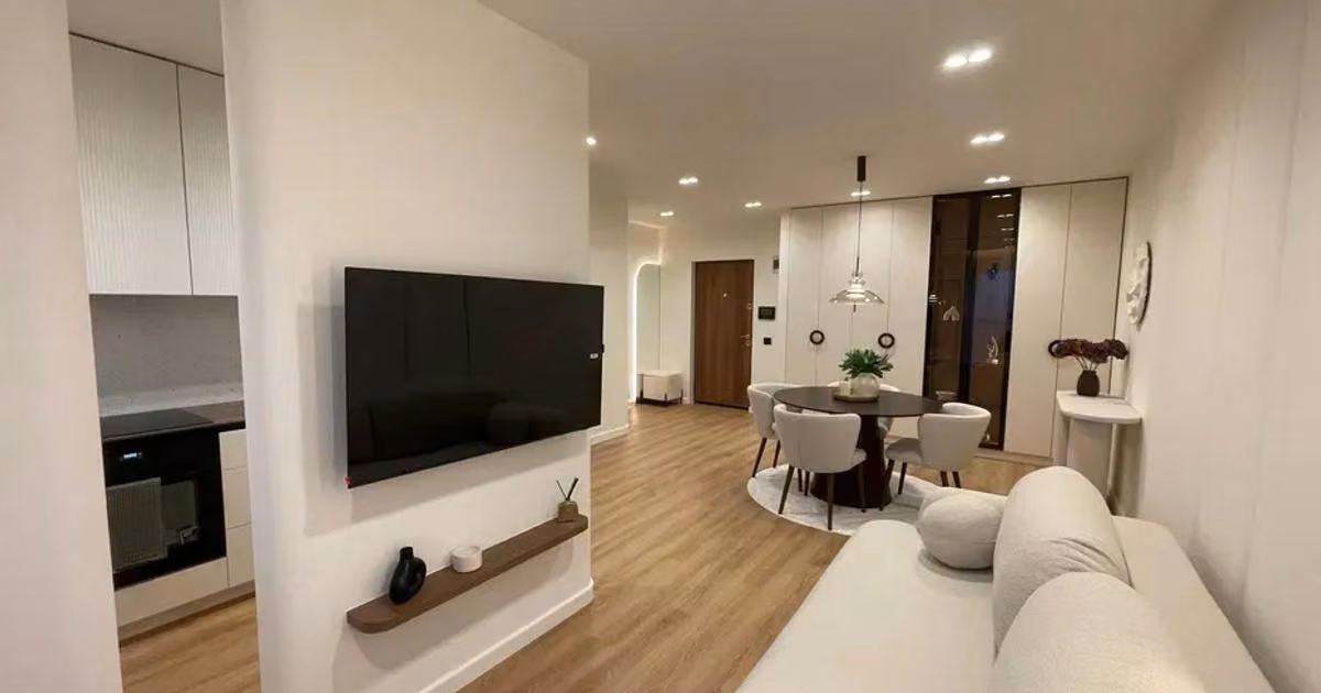 Apartament de vânzare cu 2 camere, mobilat în Florești