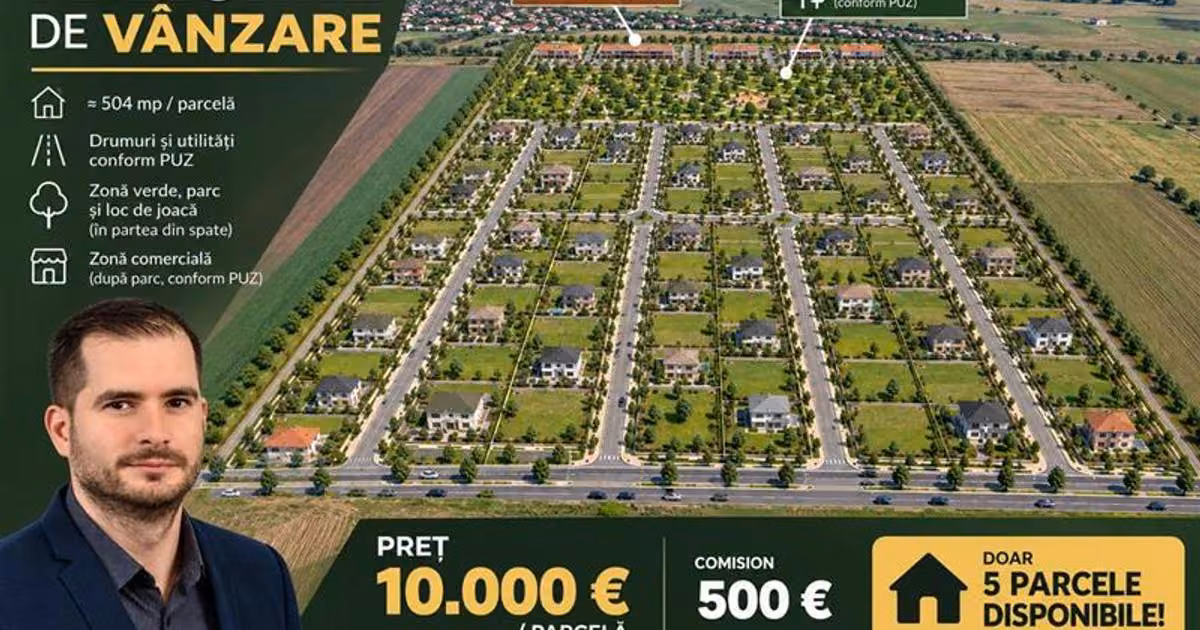 Teren extravilan de vânzare de 500 mp, în Bod