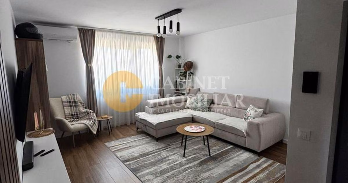 Apartament de vânzare cu 2 camere, mobilat în Rediu