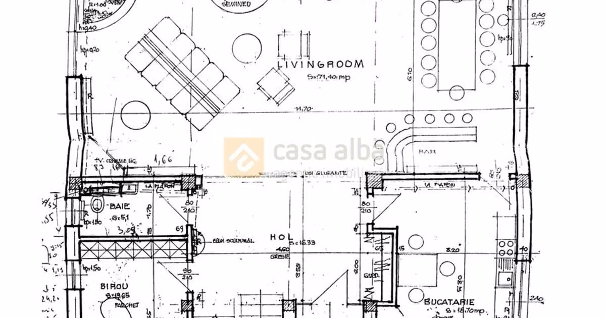 Casă individuală de vânzare cu 6 camere, mobilată în zona Bucium, Iași