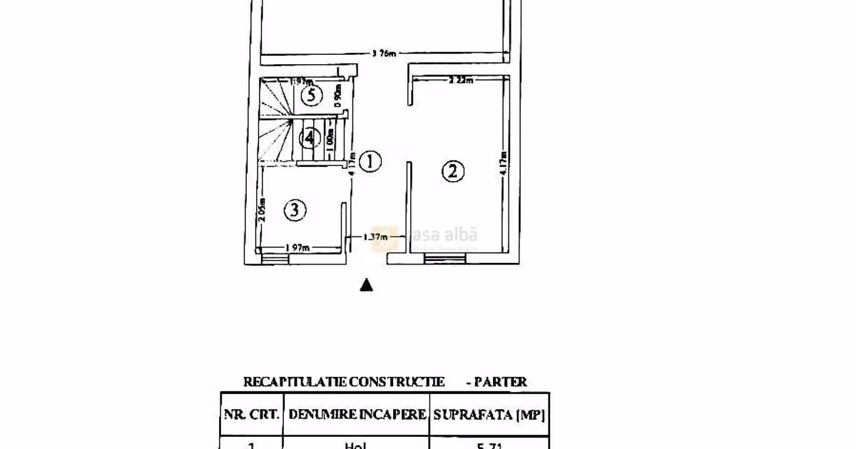 Casă de vânzare cu 4 camere, mobilată în zona Copou, Iași
