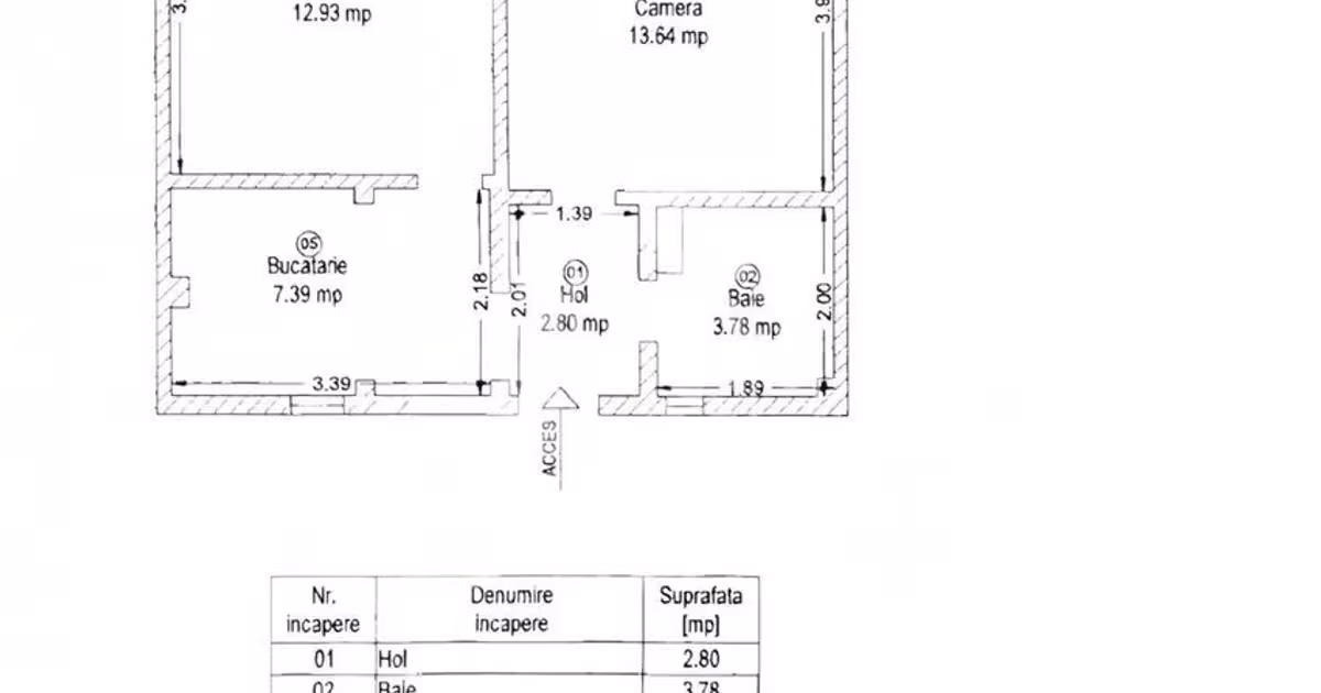 Apartament de vânzare cu 2 camere, mobilat în zona Gării, Timișoara