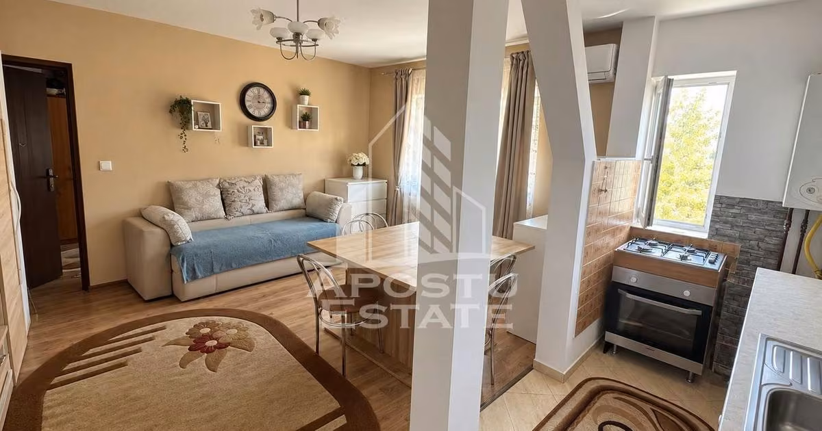 Apartament de vânzare cu 2 camere, mobilat în zona Girocului, Timișoara