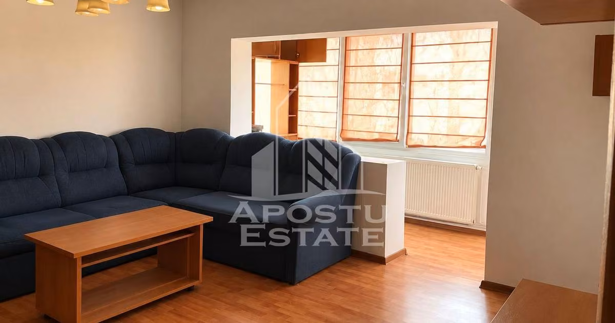 Apartament de vânzare cu 2 camere, mobilat în zona Steaua, Timișoara