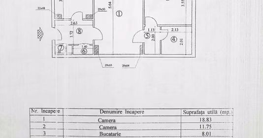 Apartament Tineretului