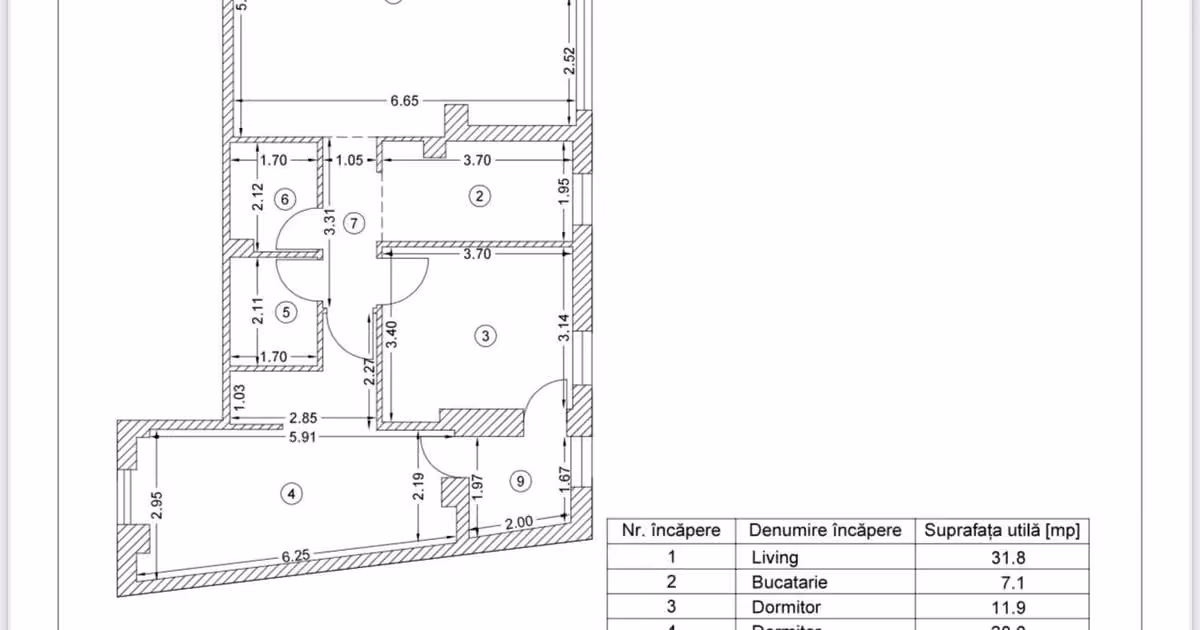 Apartament de vânzare cu 3 camere în zona Alba Iulia, Sector 3