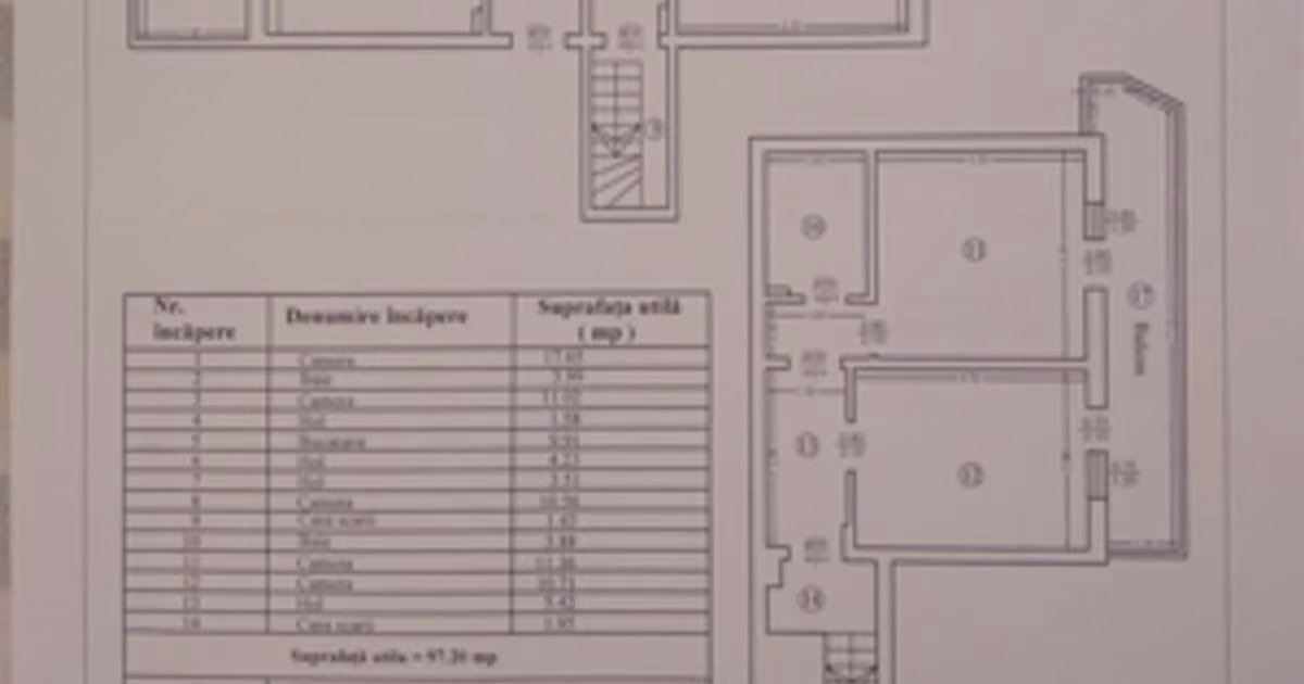 Apartament de vânzare cu 5 camere în zona Canta, Iași