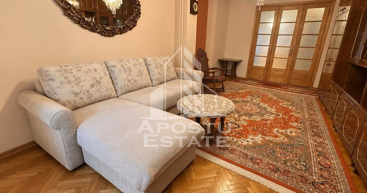 Apartament de vânzare cu 3 camere, mobilat în zona Spitalul Județean, Timișoara