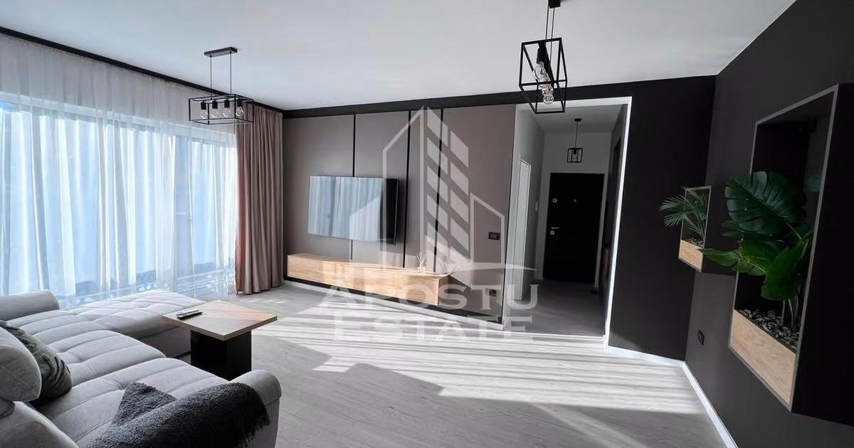 Apartament de vânzare cu 2 camere, mobilat în Dumbrăvița