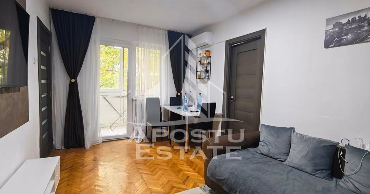Apartament de vânzare cu 3 camere, mobilat în zona Dacia, Timișoara