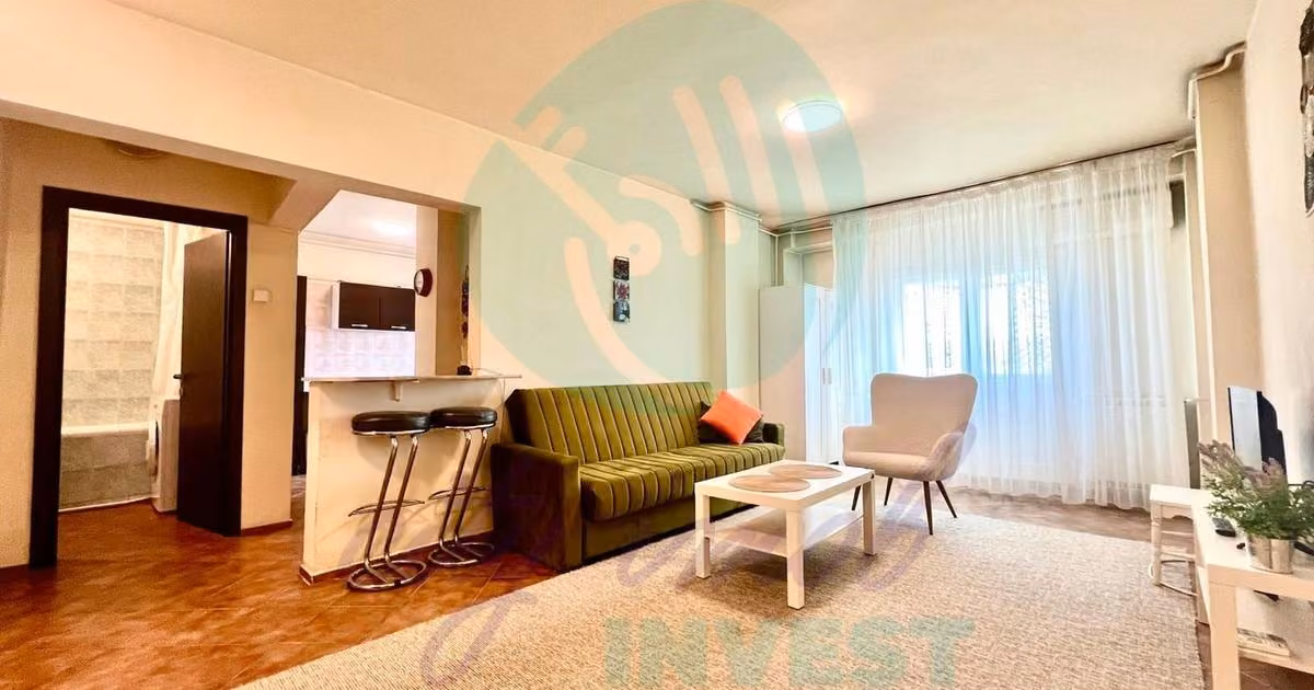Apartament de vânzare cu 2 camere, mobilat în zona Decebal, Sector 3