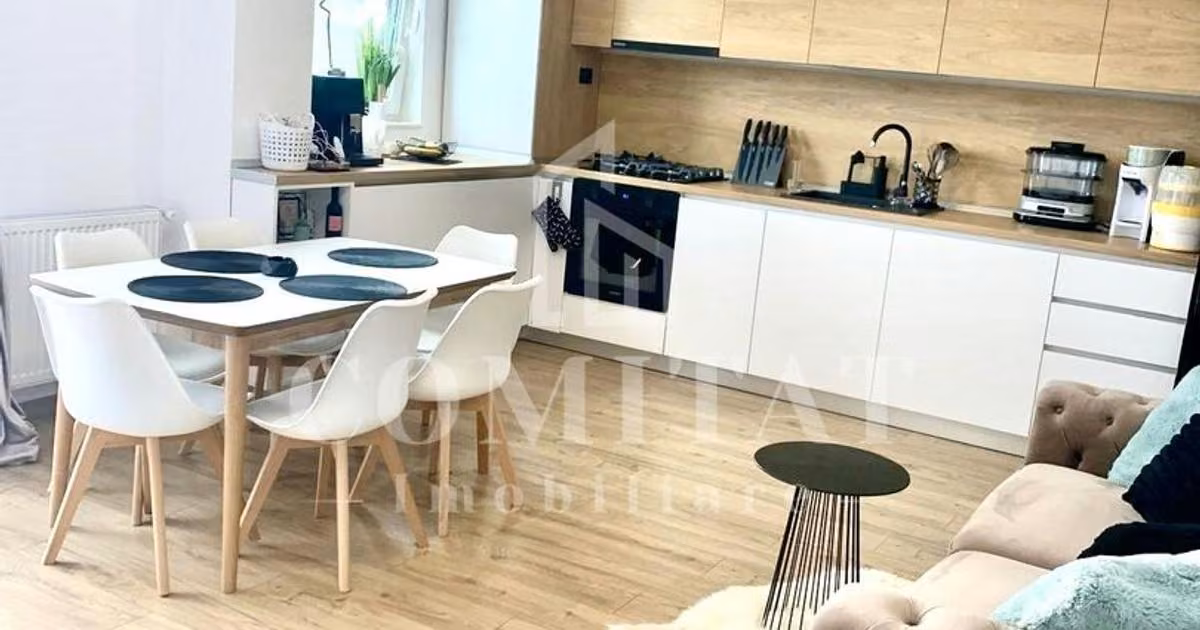 Apartament de vânzare cu 2 camere, mobilat în Florești
