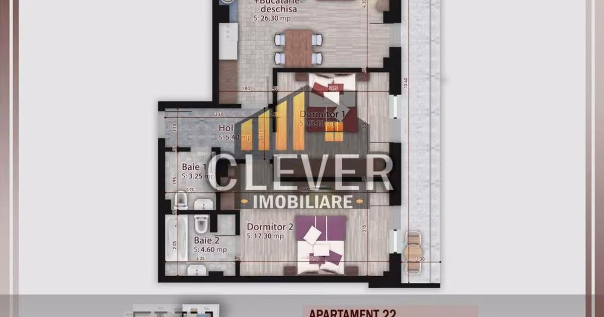Apartament de vânzare cu 3 camere în zona Theodor Pallady, Sector 3