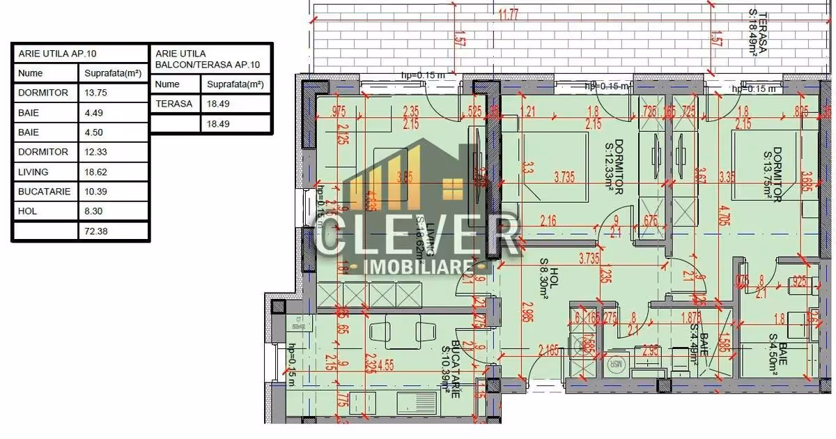 Apartament de vânzare cu 3 camere în zona Theodor Pallady, Sector 3