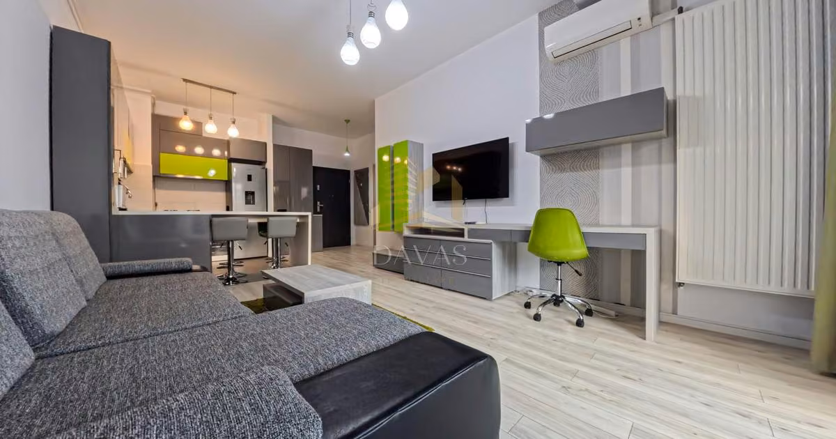Apartament de vânzare cu 2 camere, mobilat în zona Bună Ziua, Cluj-Napoca