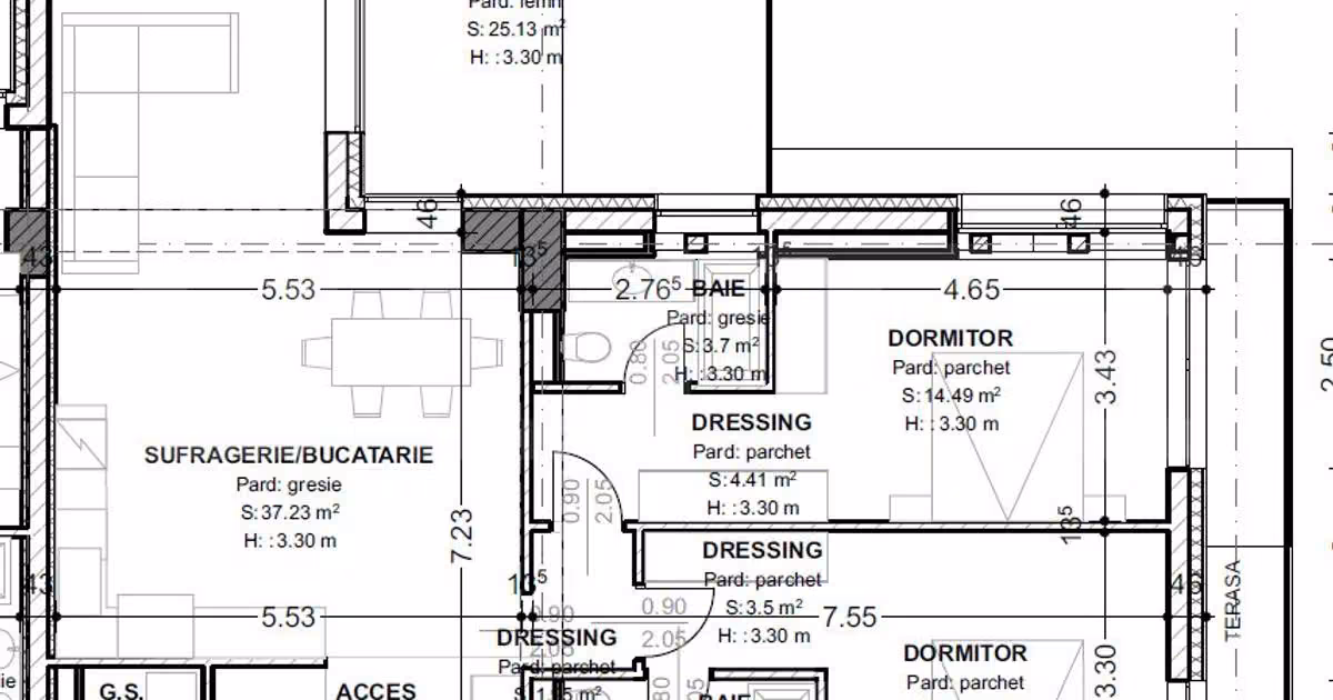 Penthouse de vânzare cu 3 camere în zona Central, Timișoara