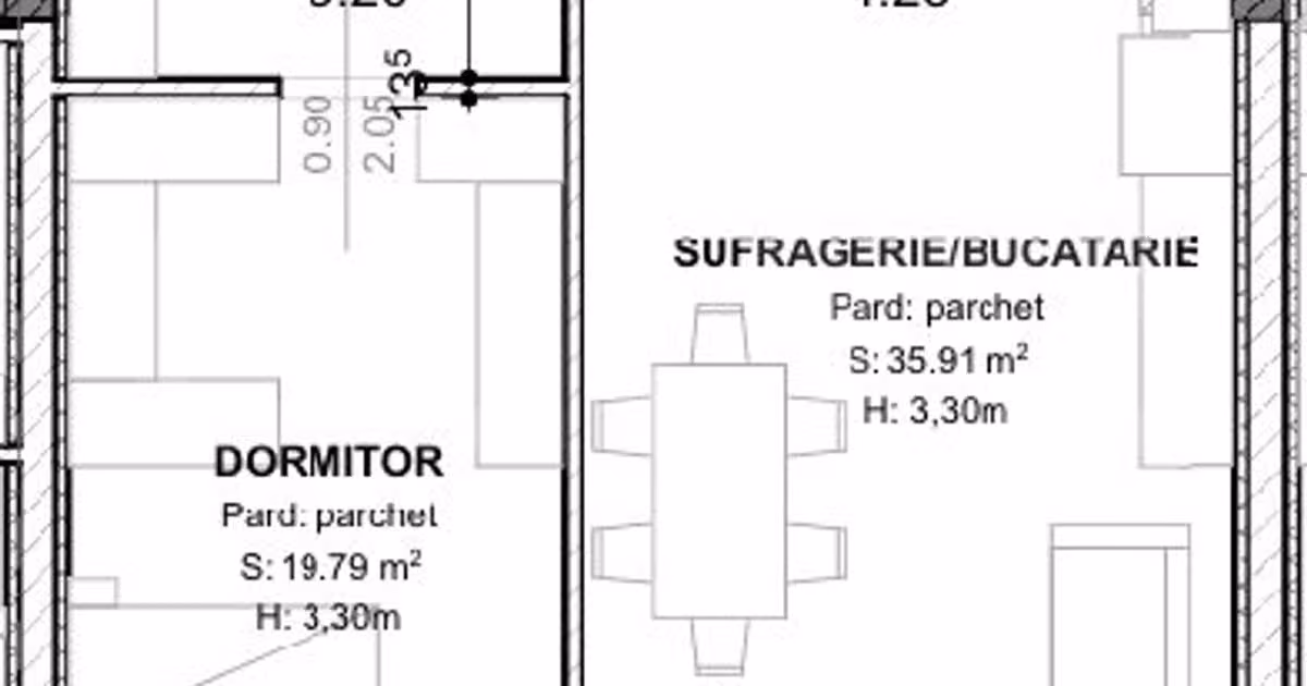 Apartament de vânzare cu 2 camere în zona Central, Timișoara