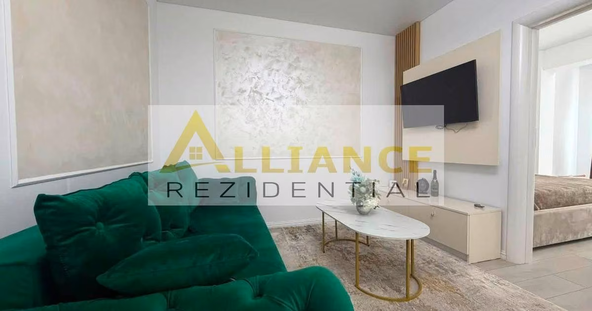 Apartament de vânzare cu 3 camere, mobilat în Popești-Leordeni