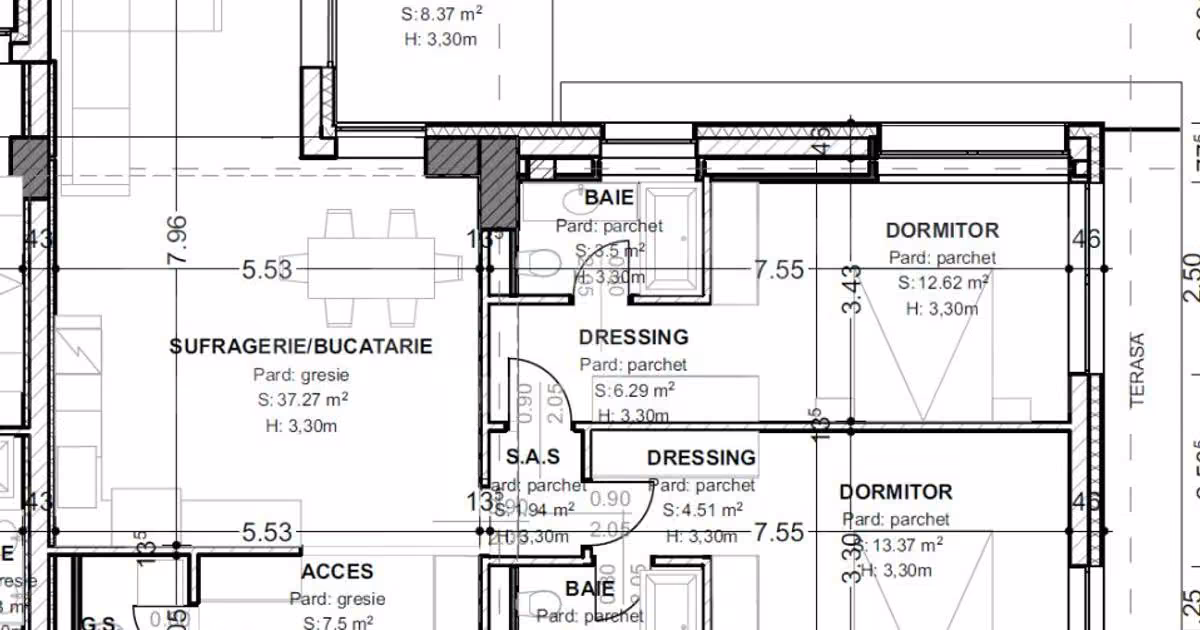 Apartament de vânzare cu 3 camere în zona Central, Timișoara