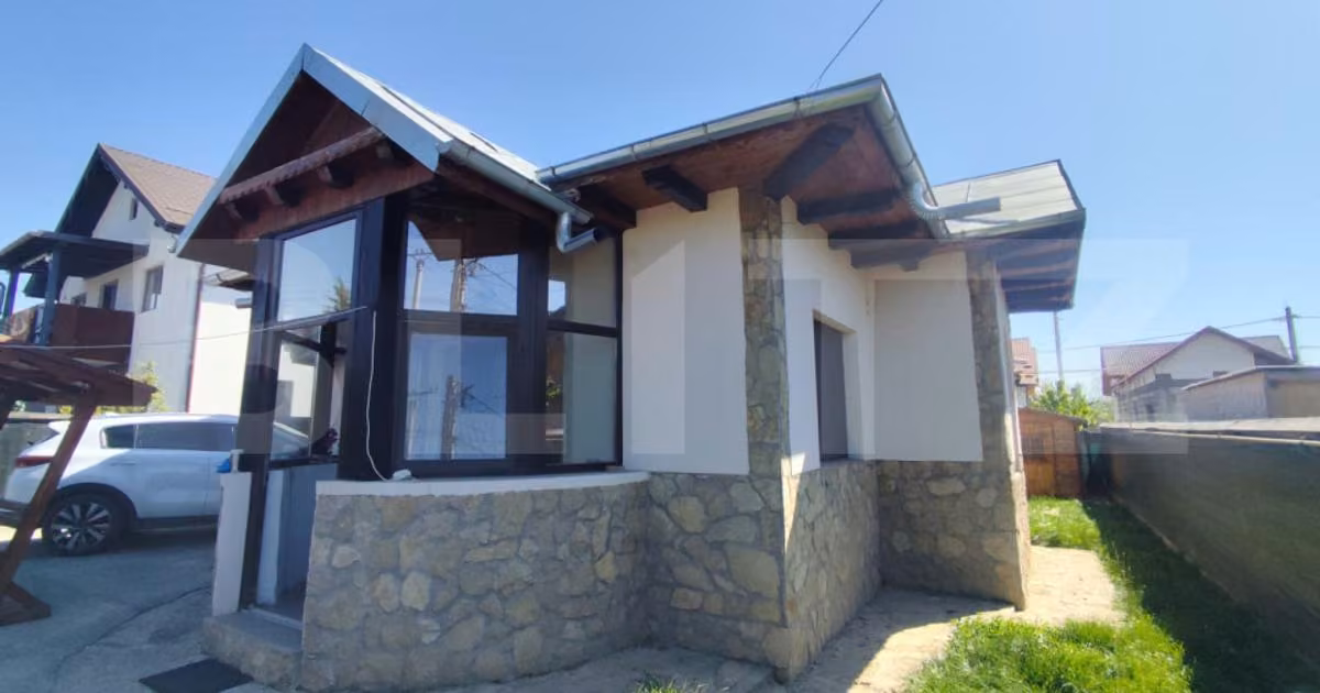 Casă individuală de vânzare cu 3 camere, mobilată în Lunca Cetățuii