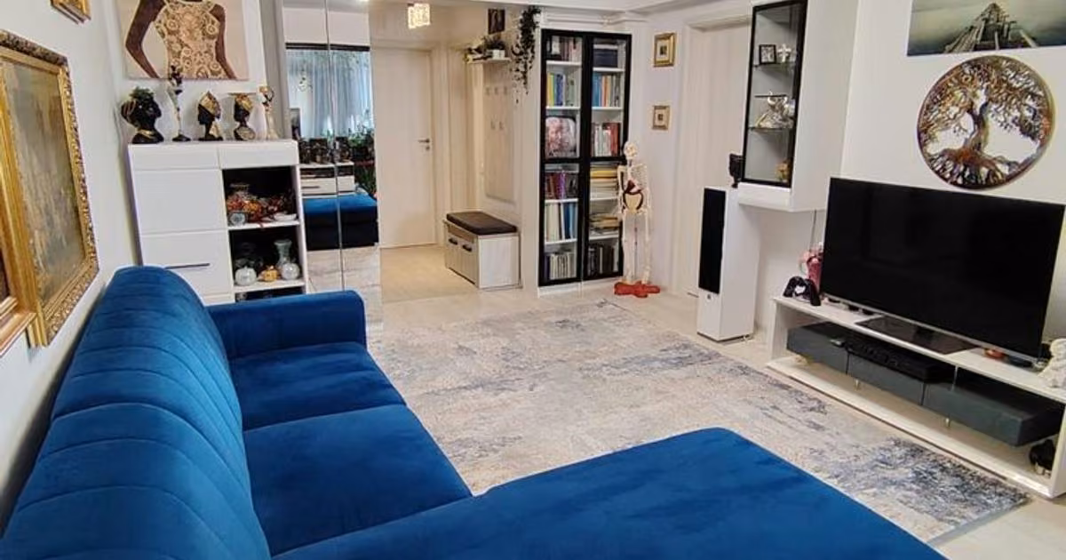 Apartament de vânzare cu 2 camere, mobilat în Popești-Leordeni
