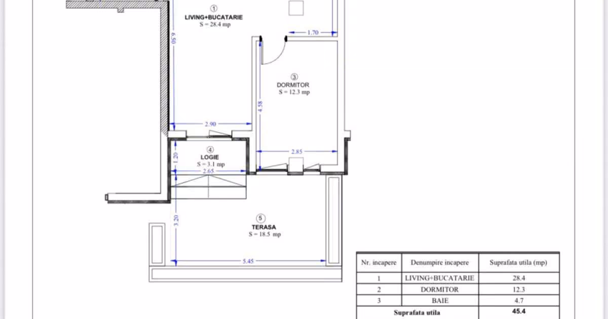Apartament de vânzare cu 2 camere în zona Torontalului, Timișoara