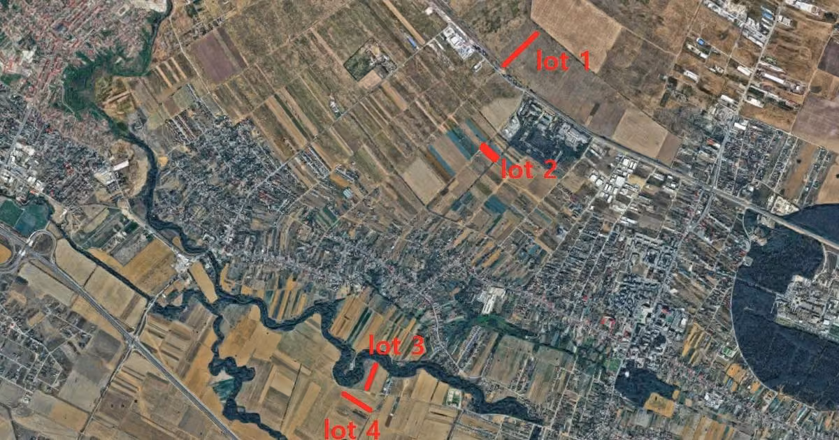 Teren Construcții intravilan de vânzare de 14000 mp, în Măgurele